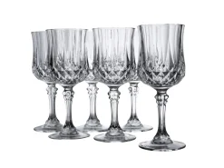Longchamp Eclat - Rotweinkelch 6-tlg - transparent