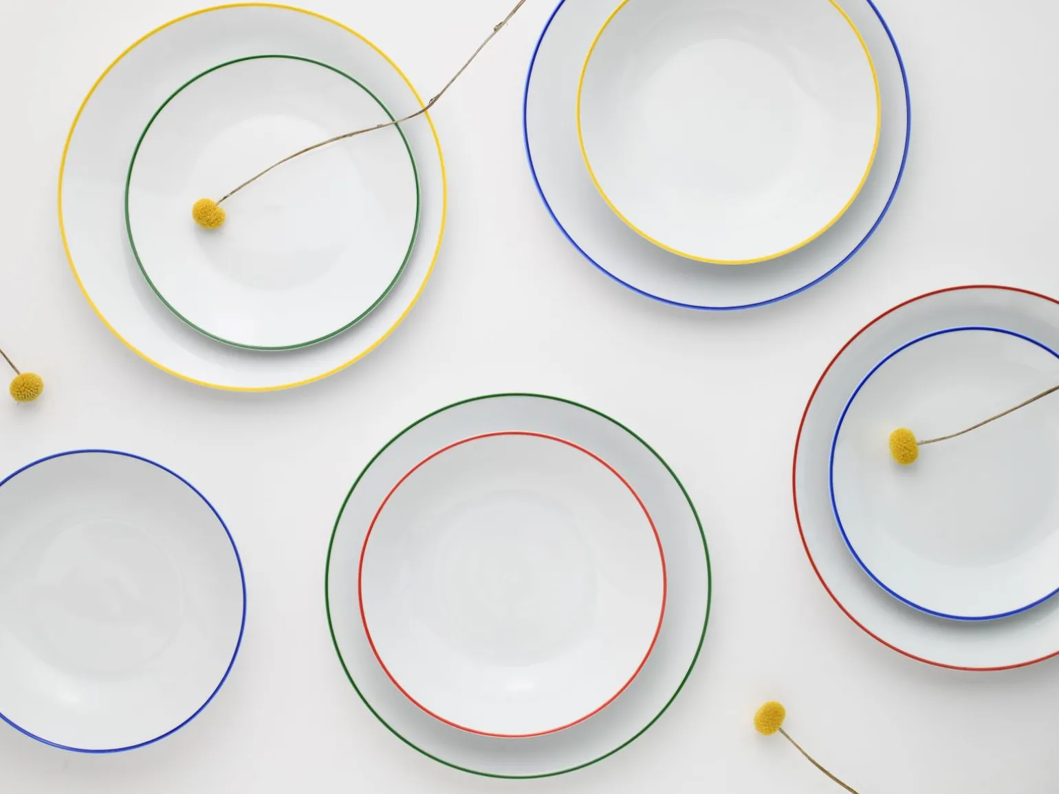 Luna Color Line - Tellerset 12-tlg - Color Line