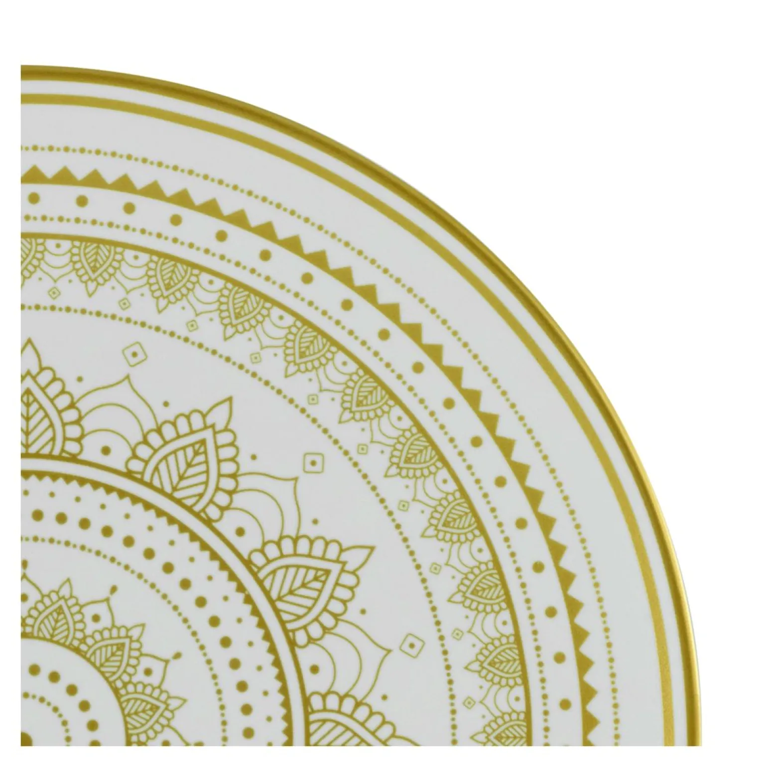 Mandala - Kombiservice 8-tlg - Gold-Schwarz