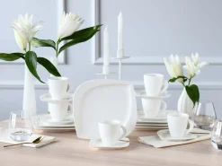Melbourne - Kaffeeservice 18-tlg - Creme