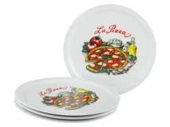 Milano - Pizzateller 4-tlg - Pizzabäcker
