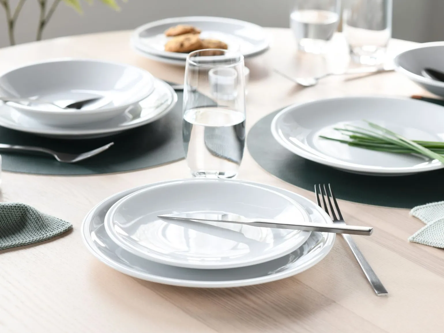Milano - Tellerset 18-tlg - Weiss