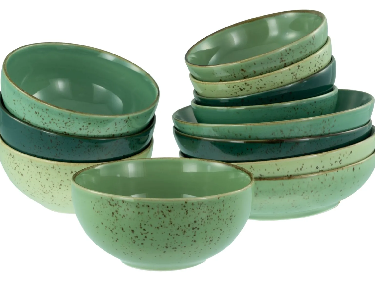 Nature Collection - Bowl Set 12-tlg - bunt