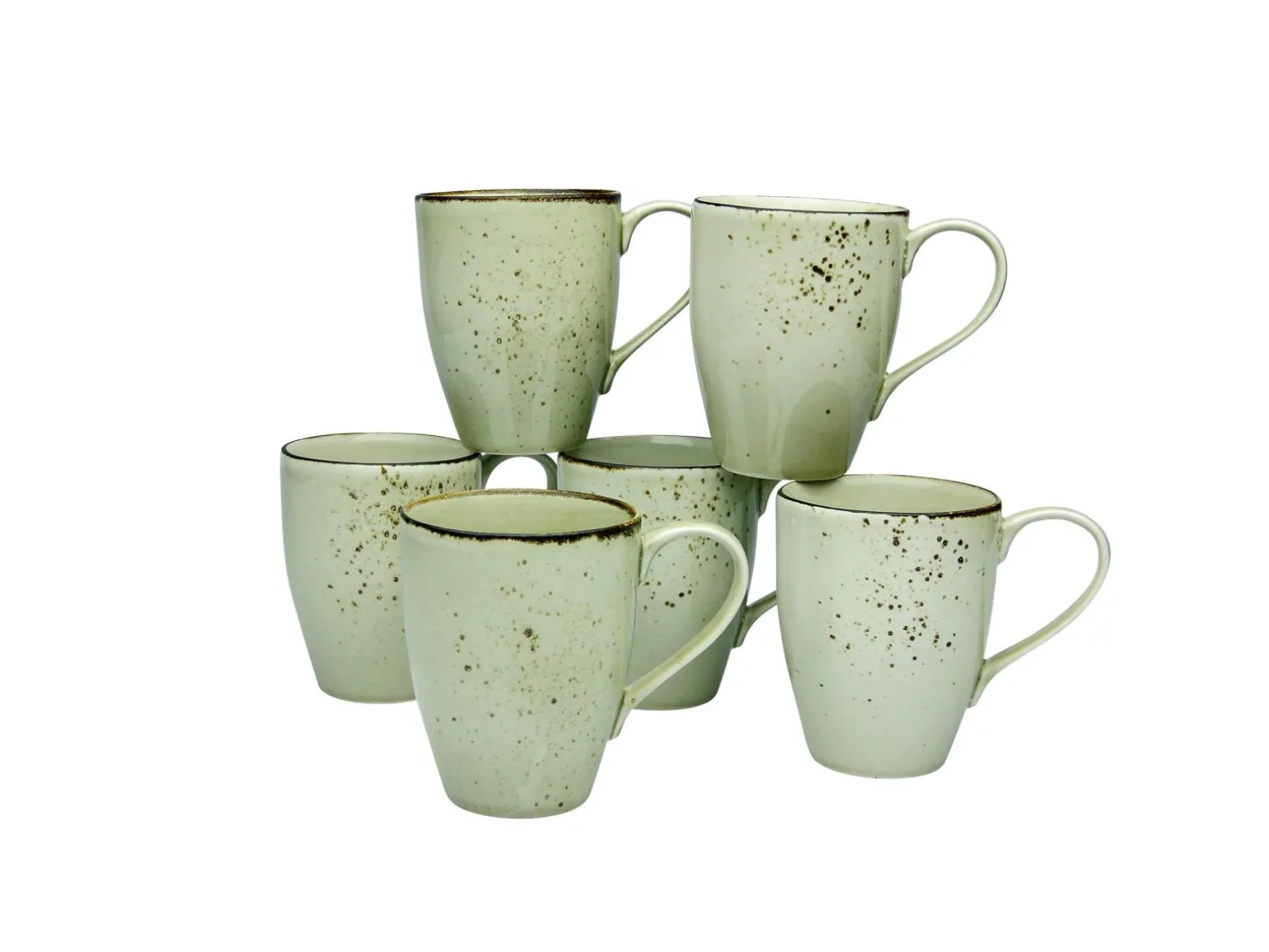 Nature Collection - Kaffeebecher 6-tlg - Stone