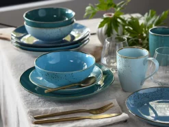 Nature Collection - Kombiservice 16-tlg - Aqua
