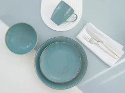Nature Collection - Kombiservice 16-tlg - Aqua