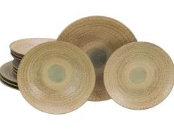 Neapel - Tellerset 12-tlg - Sand