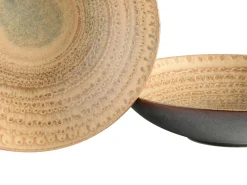 Neapel - Tellerset 12-tlg - Sand