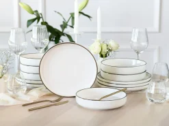 Nordic Festive - Tafelservice 12-tlg - Schwarz