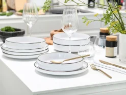 Nordic Festive - Tafelservice 12-tlg - Schwarz