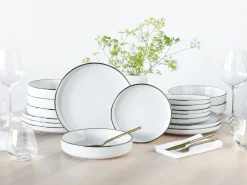 Nordic Festive - Tellerset 18-tlg - Schwarz
