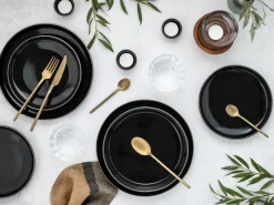 Nordic Festive - Tellerset 18-tlg - Schwarz