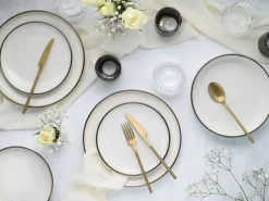 Nordic Festive - Tellerset 18-tlg - Schwarz
