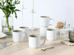 Nordic Fjord - Kaffeebecher 6-tlg - beige
