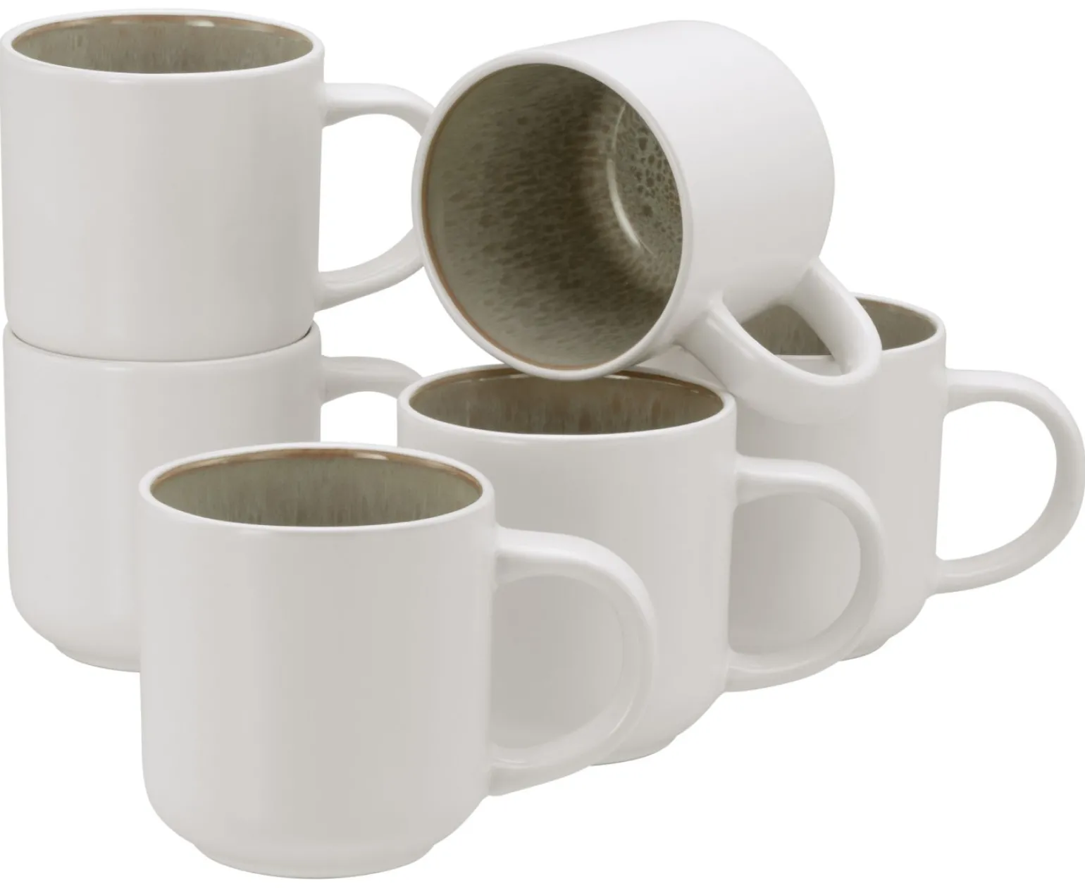 Nordic Fjord - Kaffeebecher 6-tlg - beige