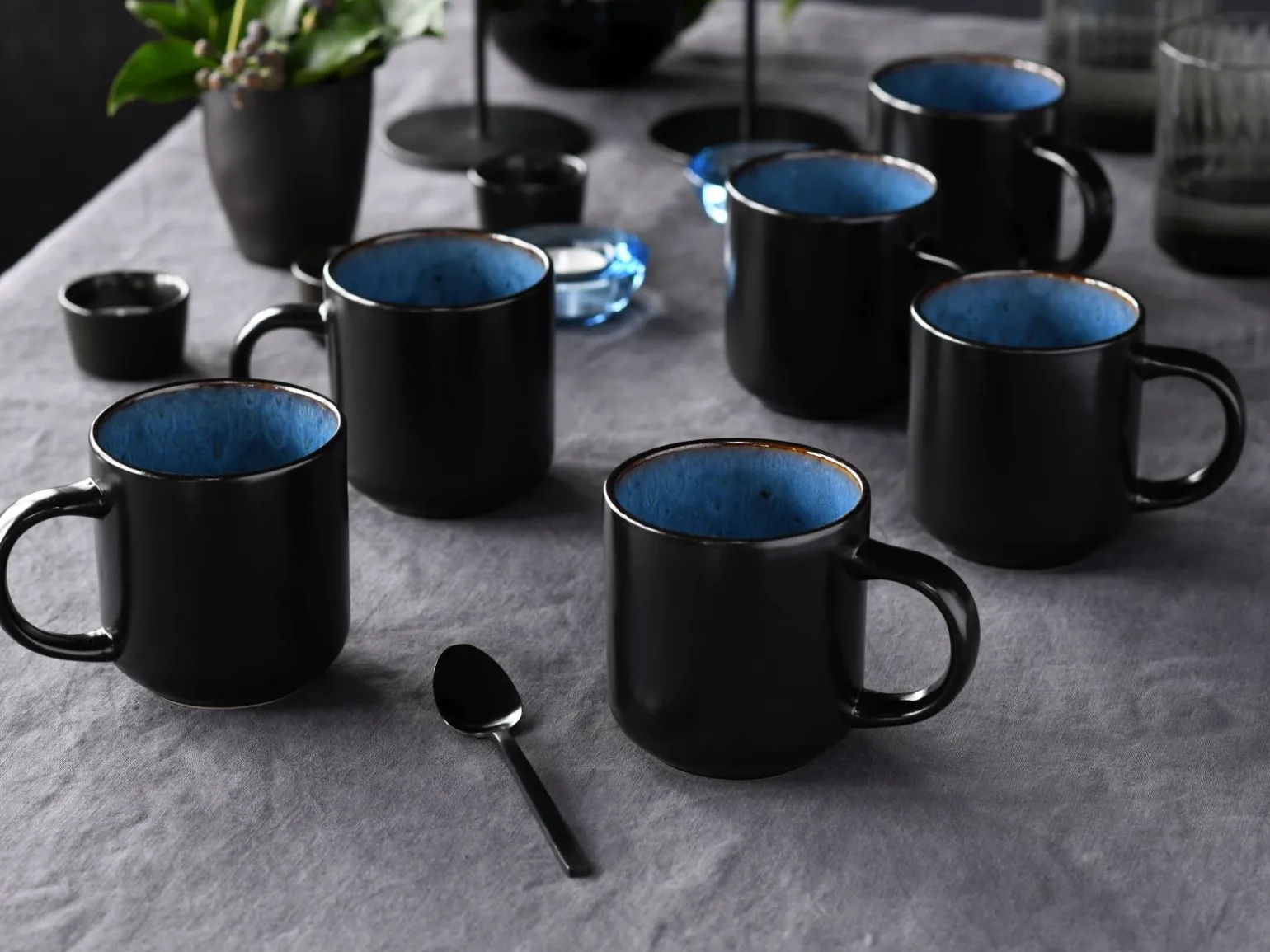 Nordic Fjord - Kaffeebecher 6-tlg - beige