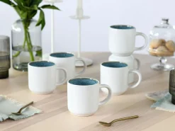 Nordic Fjord - Kaffeebecher 6-tlg - beige