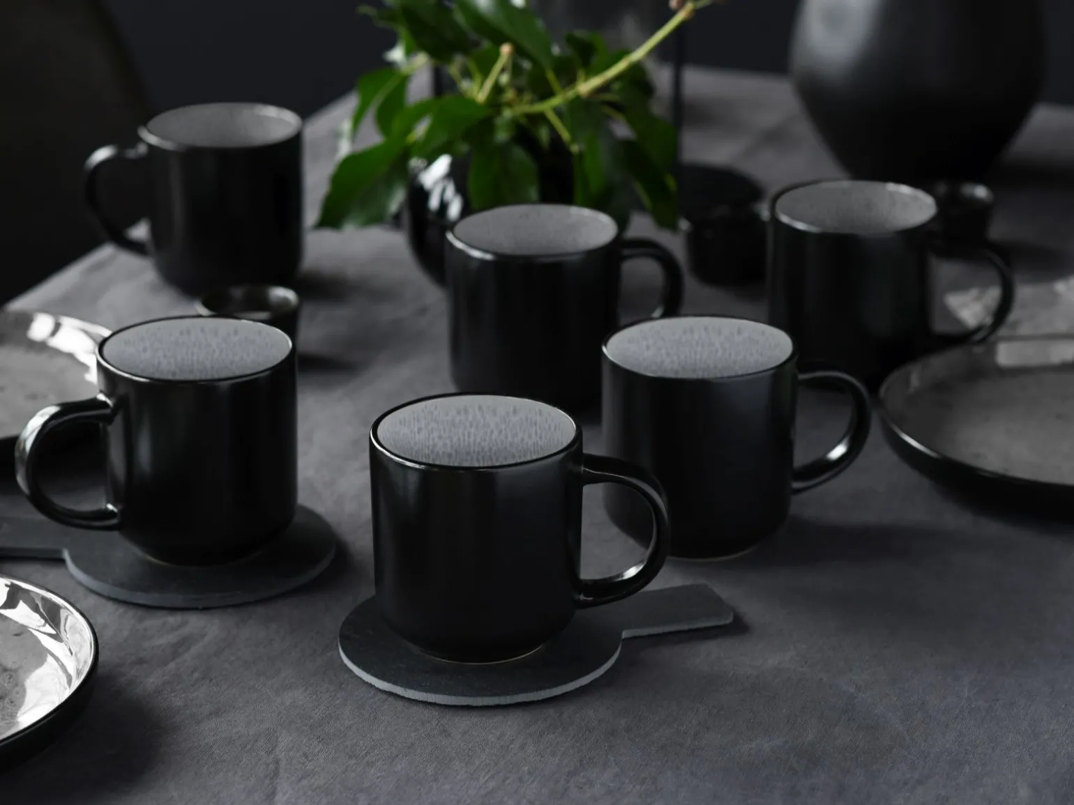 Nordic Fjord - Kaffeebecher 6-tlg - beige