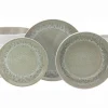 Nordic Fjord - Tellerset 18-tlg - beige