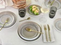 Nordic Fjord - Tellerset 18-tlg - beige
