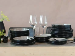 Nordic Fjord - Tellerset 18-tlg - beige