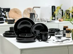 Nordic Gourmet - Kombiservice 10-tlg - Schwarz