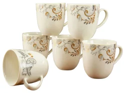 Palacio - Kaffeebecher 6-tlg - Creme
