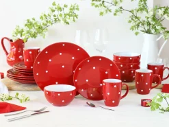 Polka Dots - Kombiservice 16-tlg - Bunt