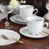 Rokoko - Kaffeeservice 18-tlg - Weiss