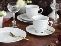 Rokoko - Kaffeeservice 18-tlg - Weiss