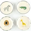 Safari - Tellerset 4-tlg - Bunt