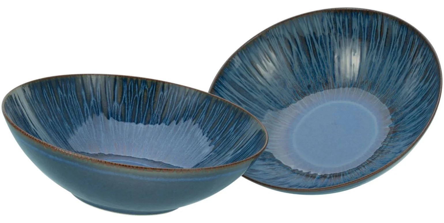 Sea Breeze - Salatschüssel 2-tlg, Sea Breeze - Salatschüssel 2tlg - Hellblau