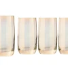 Shiny - Longdrinkglas 4-tlg - gold