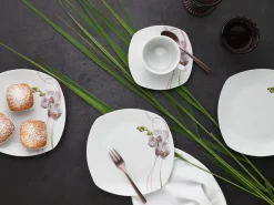 Square - Kaffeeservice 18-tlg - Orchidee