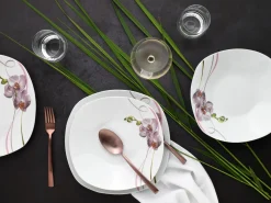 Square - Tafelservice 12-tlg - Orchidee