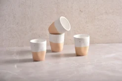 Squeezy - Espressobecher 4-tlg - Natural