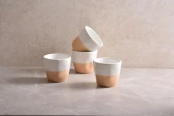 Squeezy - Teebecher 4-tlg - Natural
