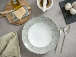 Stone Collection - Pastateller 4-tlg - Bunt