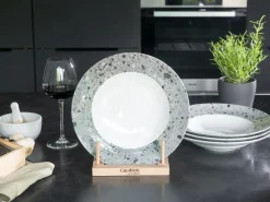 Stone Collection - Pastateller 4-tlg - Bunt