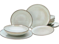 Stone - Tellerset 12-tlg - Grey