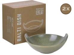 Streat Food - Balti Dish 2-tlg - Schwarz