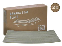 Streat Food - Banana Leaf 2-tlg - Schwarz