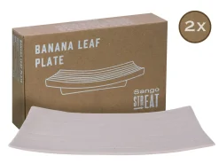 Streat Food - Banana Leaf 2-tlg - Schwarz