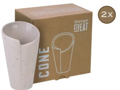 Streat Food - Cone 2-tlg - Schwarz