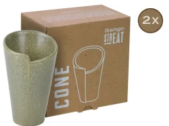 Streat Food - Cone 2-tlg - Schwarz