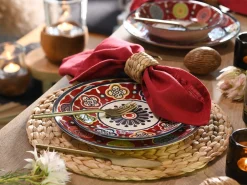 Sumaya - Kombiservice 18-tlg - Red