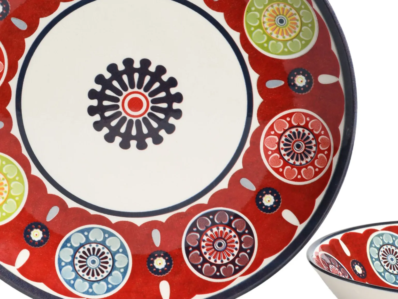 Sumaya - Kombiservice 18-tlg - Red