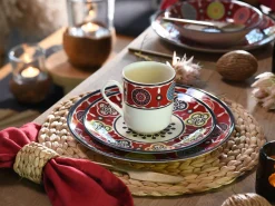 Sumaya - Kombiservice 16-tlg - Red