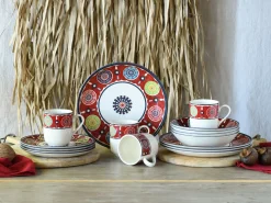Sumaya - Kombiservice 16-tlg - Red