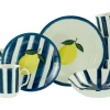 Summer Stripes - Kombiservice 16-tlg - Blau